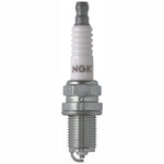 NGK Racing R5672A-8 spark plug with trivalent metal plating and copper core.