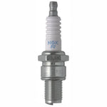 NGK R6252K-105 Racing Spark Plug set of 4 featuring trivalent metal plating and alumina silicate ceramic insulators.