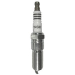 Set of four NGK Iridium IX spark plugs LZTR7AIX-13 featuring fine wire iridium center electrodes.
