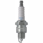 NGK BPR4HS Standard spark plug box of 10 featuring nickel alloy construction and copper core.