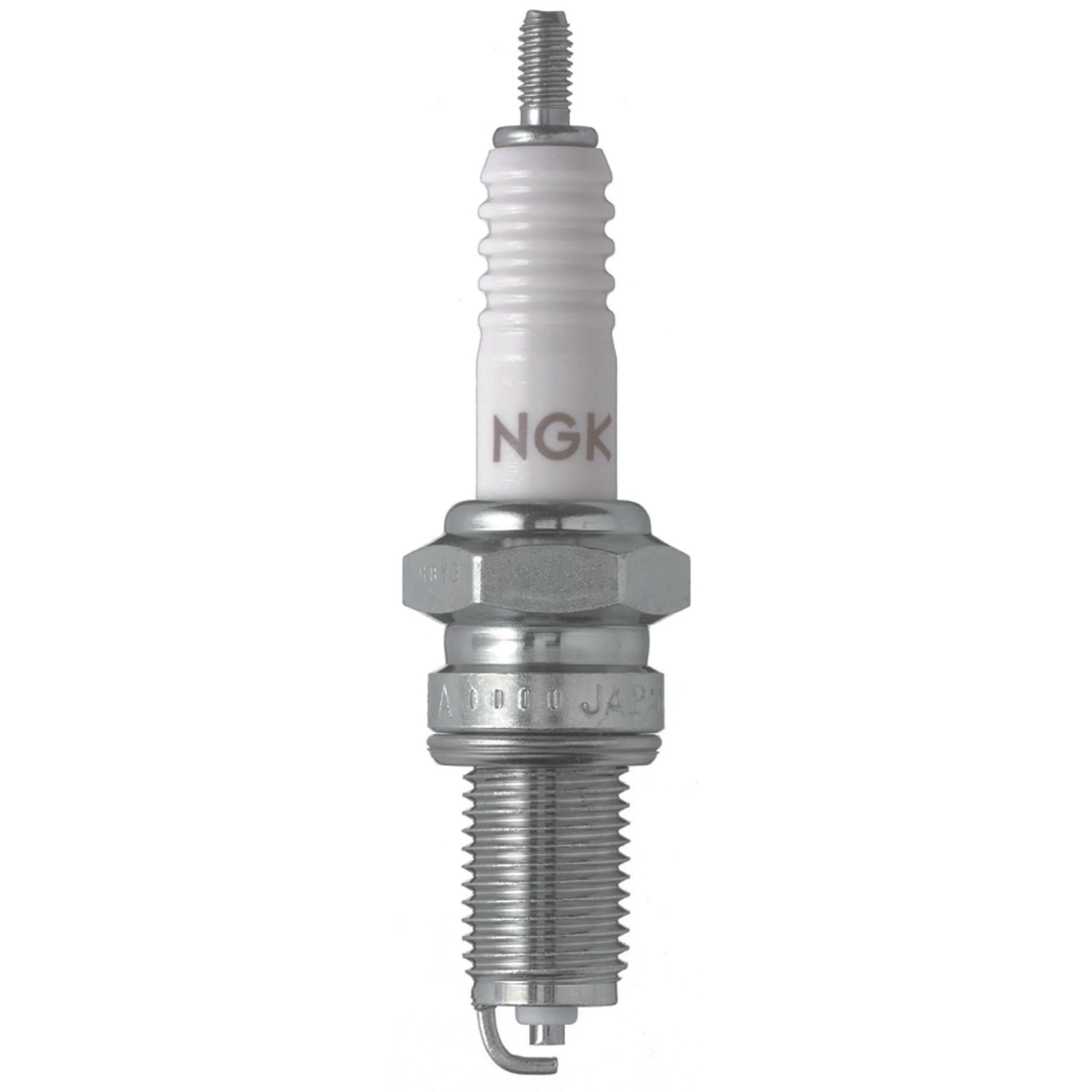 NGK DP7EA-9 Standard Spark Plug with nickel alloy tip and trivalent metal plating in a box of 10.