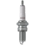 NGK DP7EA-9 Standard Spark Plug with nickel alloy tip and trivalent metal plating in a box of 10.