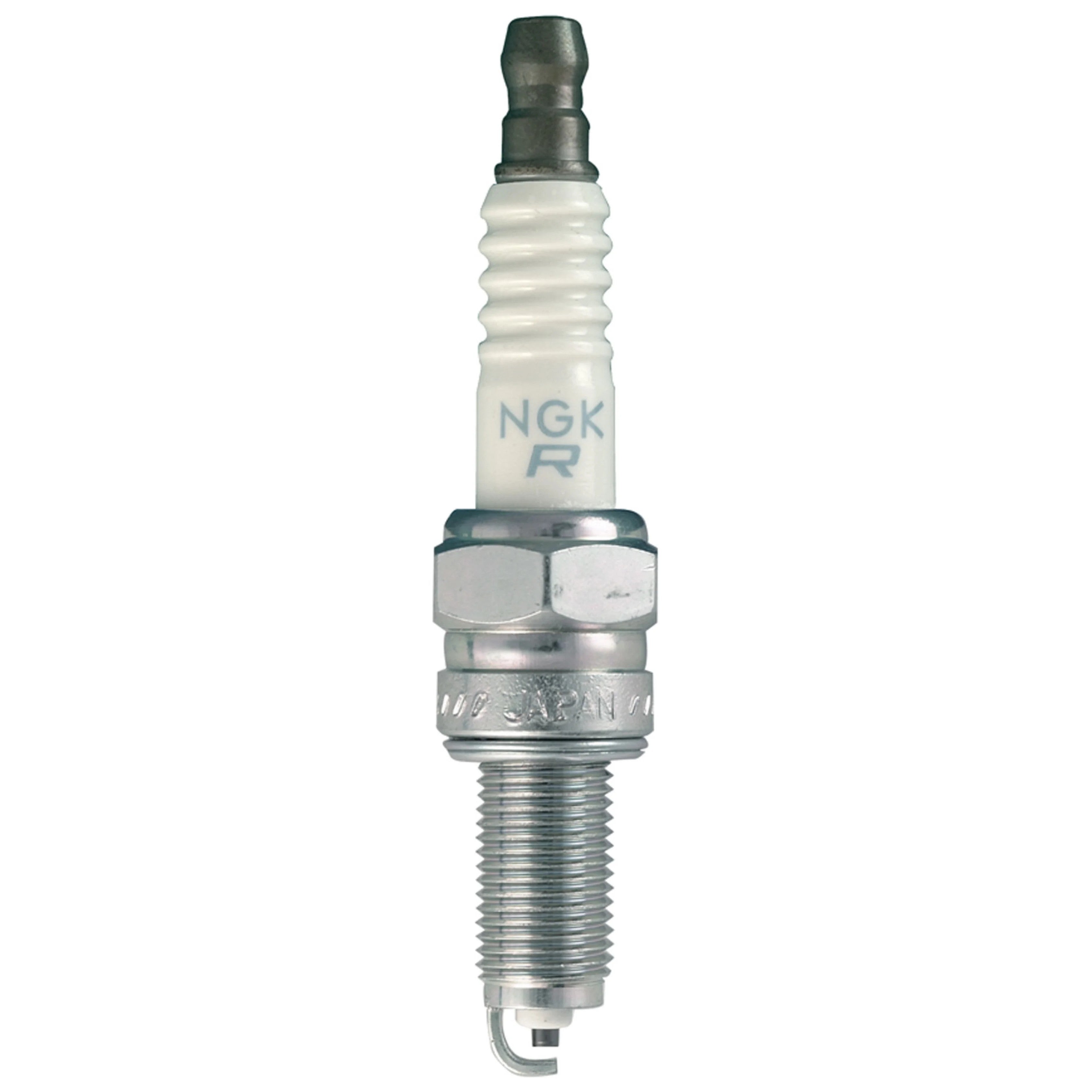 NGK Standard series nickel alloy spark plug CPR8EB-9 featuring a copper core and trivalent metal plating.