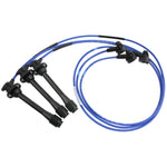 NGK 4412 Spark Plug Wire Set with high-temperature silicone jackets and pre-installed boots for Toyota engines.