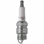NGK V-Power WR5 Spark Plug featuring a V-cut nickel alloy center electrode and trivalent metal plating.