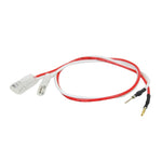 NRG SRK-TRANS male and female insulated electrical spade connectors for horn button wiring.