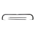 NRG Innovations 49-inch steel harness bar with a titanium finish and mounting hardware.