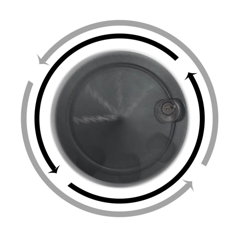 Black NRG Innovations Quick Lock V2 steering wheel hub security device with free spin mechanism and keys