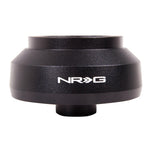 NRG SRK-132H black aluminum low-profile steering wheel short hub adapter for 2012-2015 Honda Civic