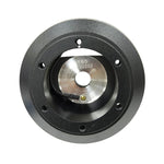 Black NRG Innovations SRK-165H short hub adapter for 2008+ Hyundai Genesis steering columns.