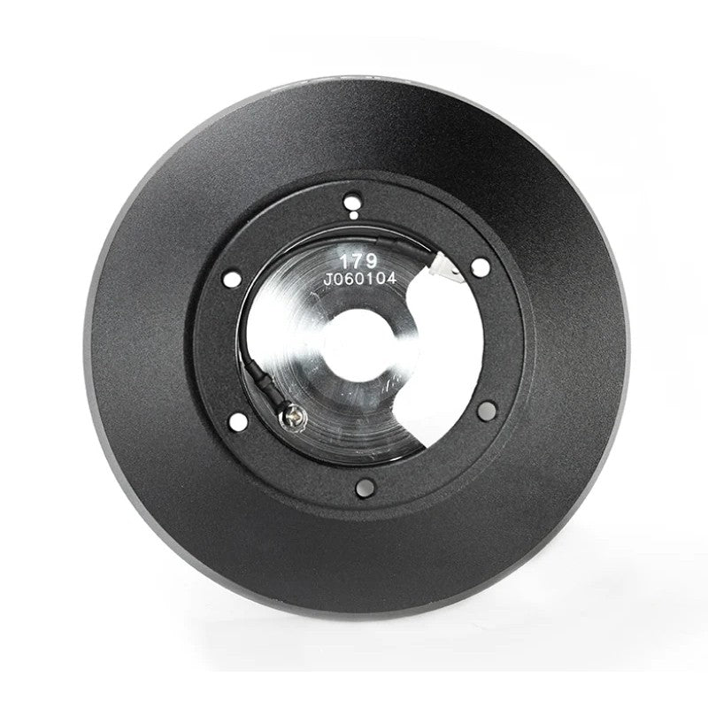 Black NRG Innovations Short Hub adapter SRK-179H with 6-hole mounting pattern for 1990-2004 Ford Mustang