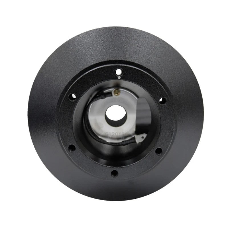 NRG Innovations SRK-162H black aluminum short hub steering wheel adapter for 1997-2002 Ford F-150