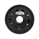 NRG SRK-180H black aluminum short hub adapter for Audi and Volkswagen 6-bolt steering wheel installation.
