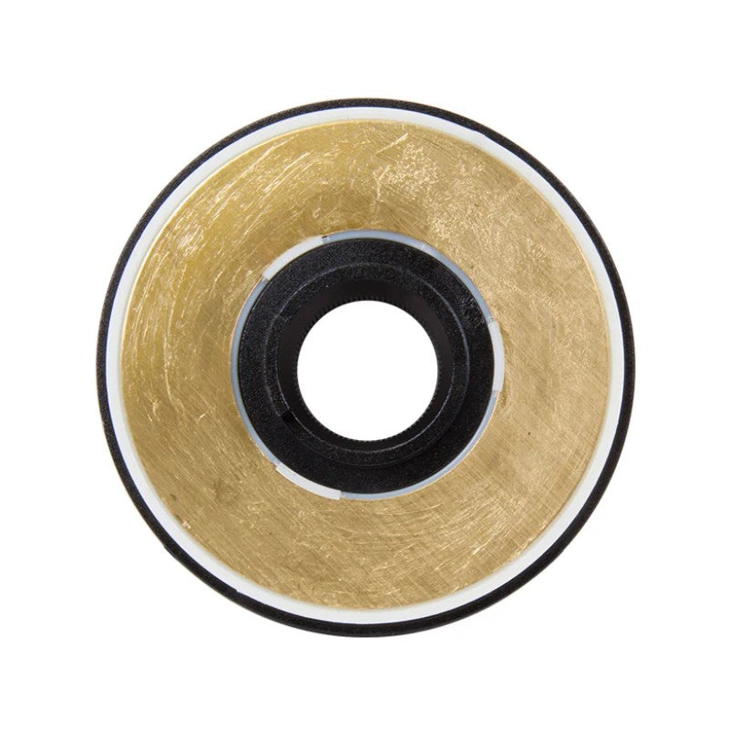 NRG SRK-181H black aluminum short steering wheel hub adapter for Volkswagen vehicles.