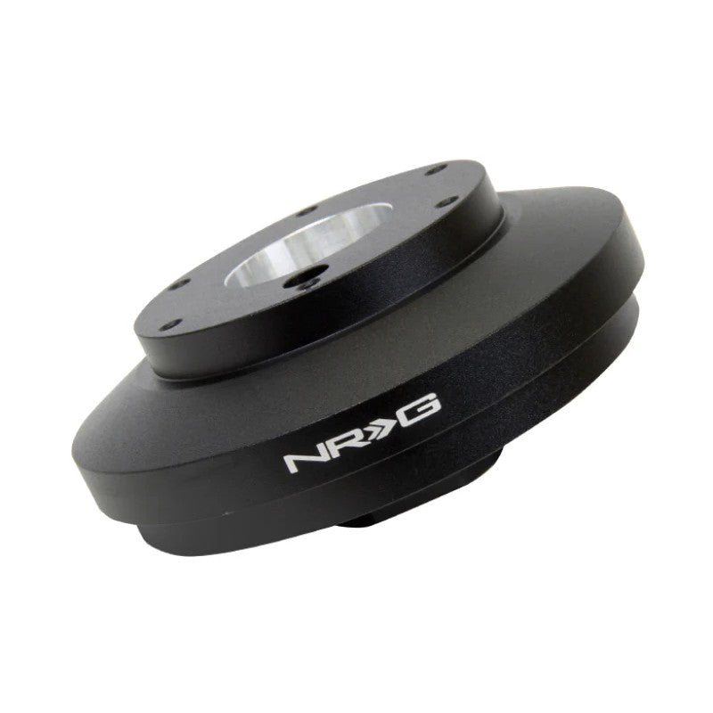 NRG Innovations SRK-175H black anodized aluminum short steering wheel hub adapter