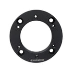NRG Innovations SRK-123H black aluminum short hub adapter for Lotus Elise, Exige, and Evora steering wheel installation