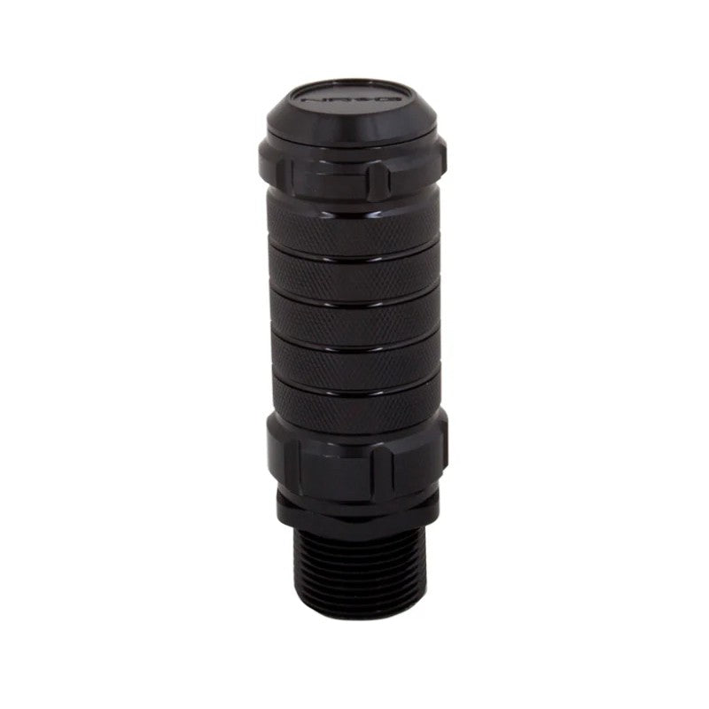 Black NRG Stealth series adjustable shift knob with M10x1.25 threading for manual transmissions