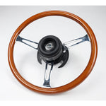 Black injection-molded NRG Head Banger steering wheel impact protection pad