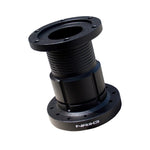 Black NRG Innovations 4-inch aluminum steering wheel hub extension spacer with 6-bolt mounting pattern.