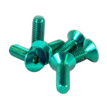 NRG Green conical-head steering wheel hardware kit for 6-bolt patterns (SWS-100GN)