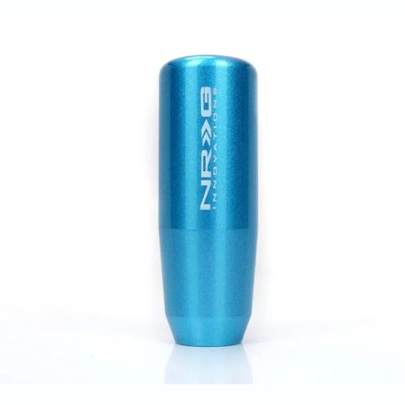 NRG Innovations SK-450TL weighted shift knob featuring a vibrant teal sparkle painted finish.