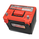 Odyssey Performance Series 75/86-705 TPPL AGM battery showing top and side terminal configuration.