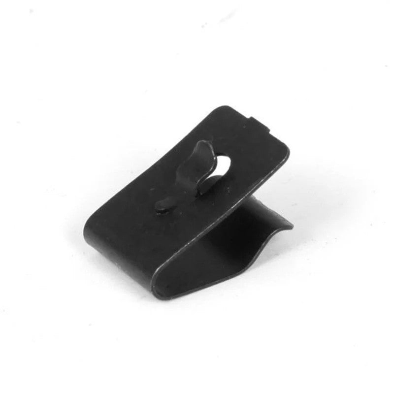 Black composite Omix hood prop rod clip for 1994-2001 Jeep Cherokee and Wrangler