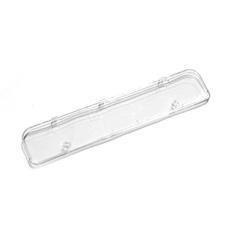 Clear plastic replacement center gauge cluster lens for 1992-1995 Jeep Wrangler YJ