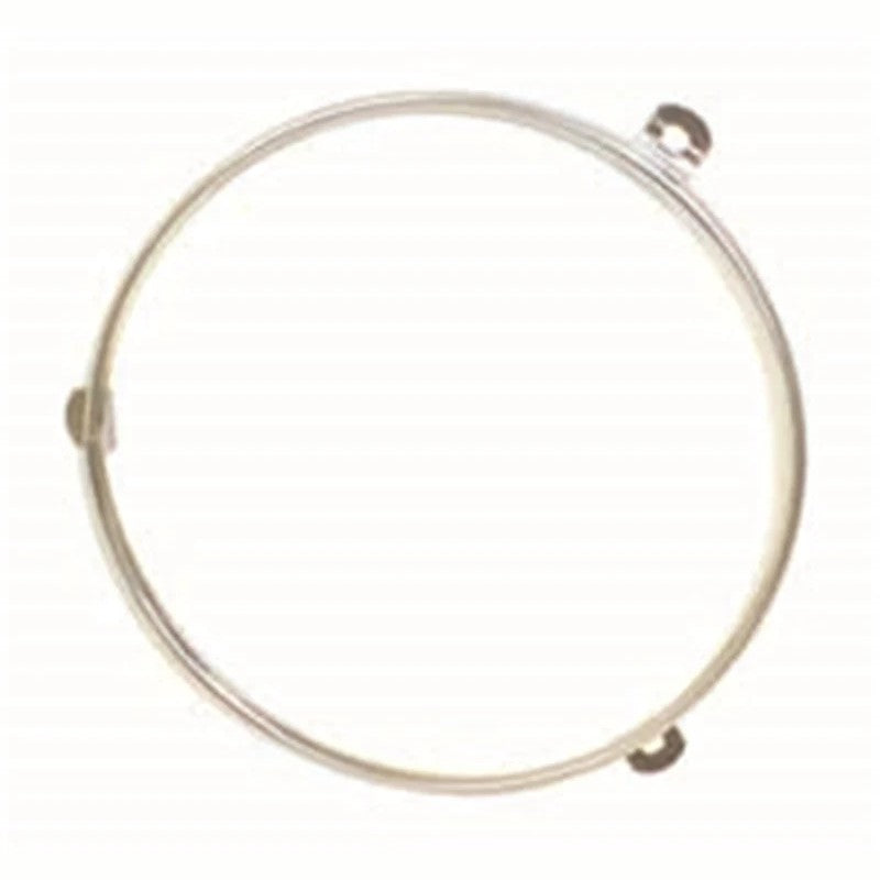 Omix silver steel headlight retainer ring for 1972-1986 Jeep CJ models