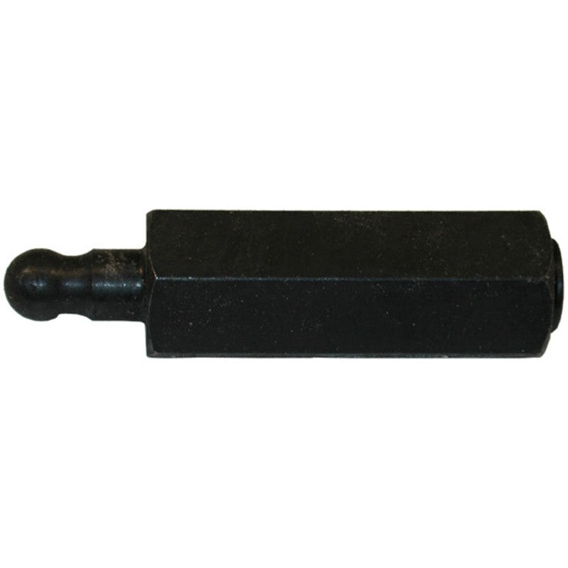Steel Omix lower clutch rod adjuster with threaded ends for 1972-1986 Jeep CJ manual transmission linkage.