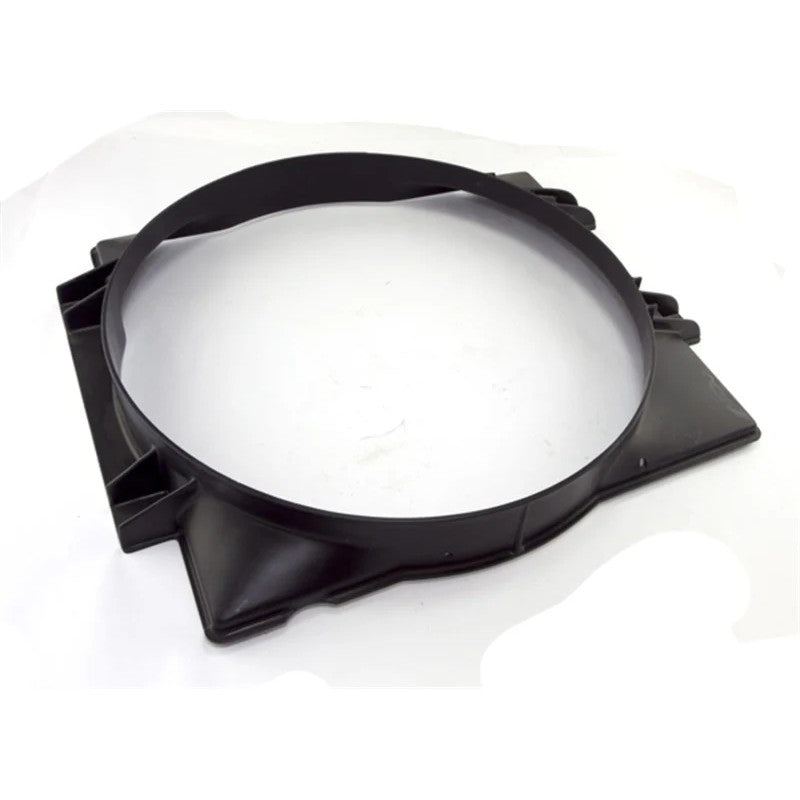 Omix black OE-style radiator fan shroud for 1991-1995 Jeep Wrangler YJ 4.0L models.
