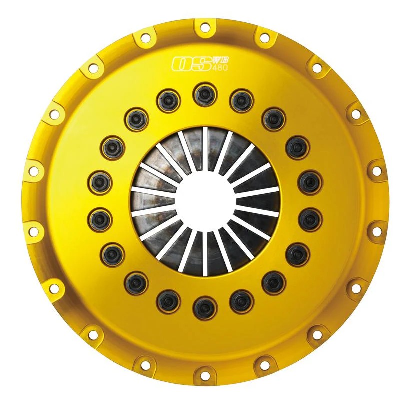 OS Giken TR Series dampened twin plate clutch assembly and lightweight flywheel for Toyota Supra 1JZ-GTE.