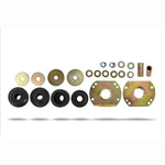 Pedders PED-5892 heavy-duty rubber front radius rod to chassis bushing for 2004-2006 Pontiac GTO.