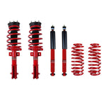 Pedders EziFit SportsRyder lowering springs and shocks kit with GT500 mounts for 2005-2014 Ford Mustang.