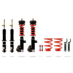 Pedders Extreme Xa adjustable monotube coilover kit with red alloy steel springs for 2008-2013 Pontiac G8 and Caprice PPV