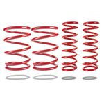Pedders SportsRyder red lowering springs for 2009-2013 Subaru Forester SH models.