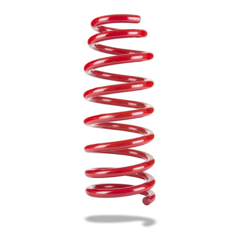 Pedders PED-2940 front low lowering coil spring for 2005-2017 Chrysler 300 and Dodge LX platform vehicles.