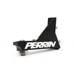 Black PERRIN steel master cylinder support bracket with mounting hardware for 2002-2007 Subaru Impreza.