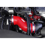 Red PERRIN AFTA-MAF silicone intake hose for 2002-2005 Subaru Impreza WRX