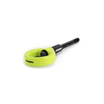Neon yellow PERRIN front tow hook kit with threaded mounting stem for 2002-2007 Subaru WRX and STI
