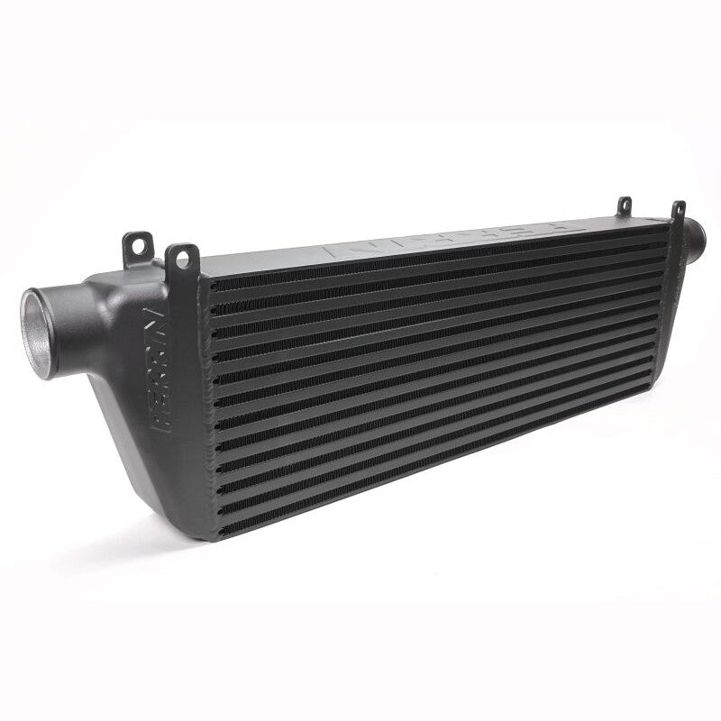 Black PERRIN front mount intercooler core for 2002-2026 Subaru WRX and STI