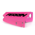Hyper Pink powder-coated aluminum boost control solenoid cover for 2008-2021 Subaru WRX STI.