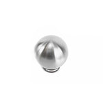PERRIN brushed stainless steel ball-style shift knob for automatic 2013-2026 Subaru BRZ and Toyota GR86 models.