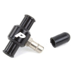 Black PERRIN turbo sump restrictor for 2014-2025 Subaru WRX and Forester XT