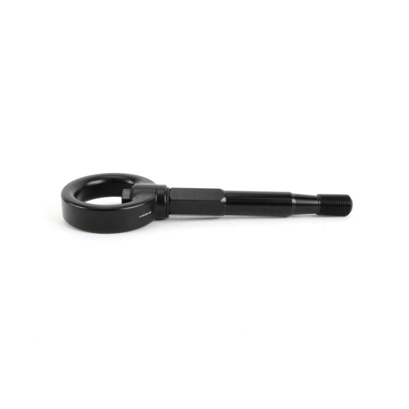 PERRIN flat black front tow hook ring and steel mounting shaft for 2012-2017 Subaru models