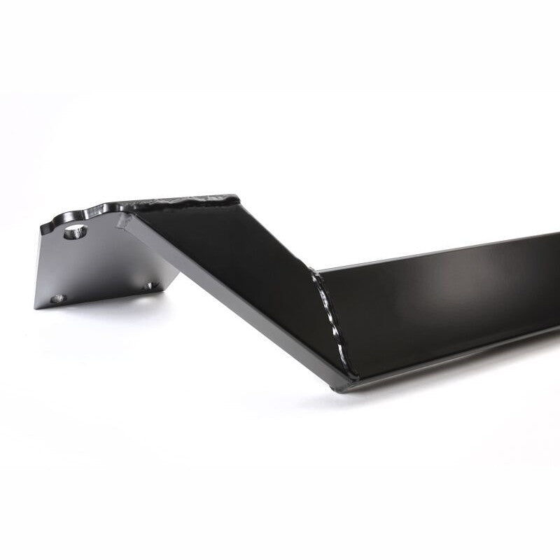 Black PERRIN front mount intercooler bumper beam for 2015-2021 Subaru WRX and STI models.