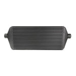 PERRIN large bar-and-plate front mount intercooler core in black finish for 2015-2026 Subaru WRX and STI.