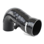 PERRIN black reinforced silicone inlet hose for 2017-2020 Subaru BRZ manual transmission.