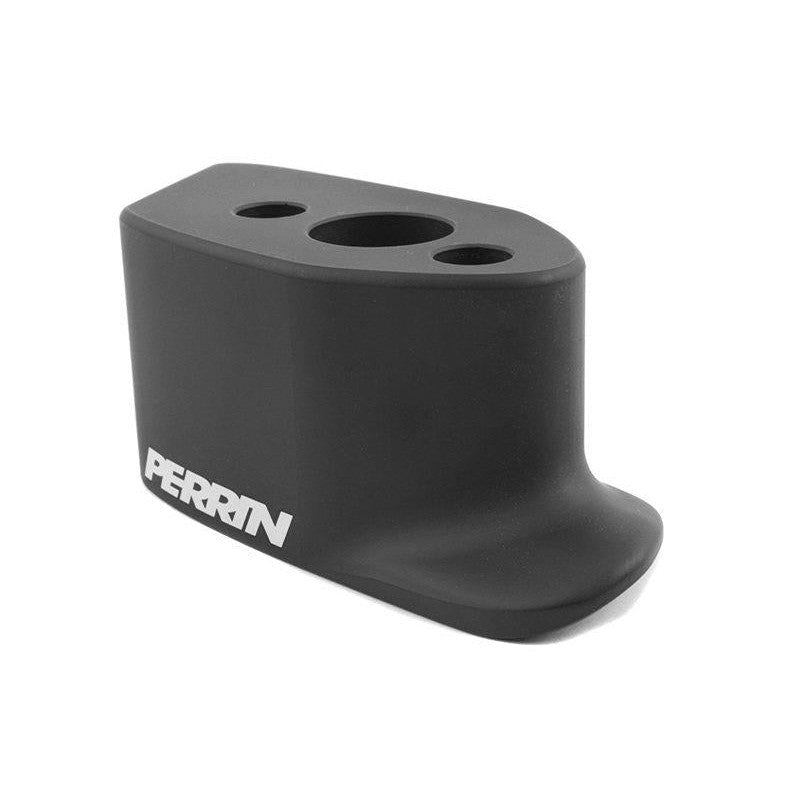PERRIN black wing riser kit components and hardware for 2017-2020 Subaru BRZ rear spoiler