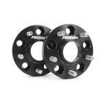 Pair of PERRIN 20mm wheel spacers featuring a 5x114.3 bolt pattern and 64.1mm hub-centric bore.